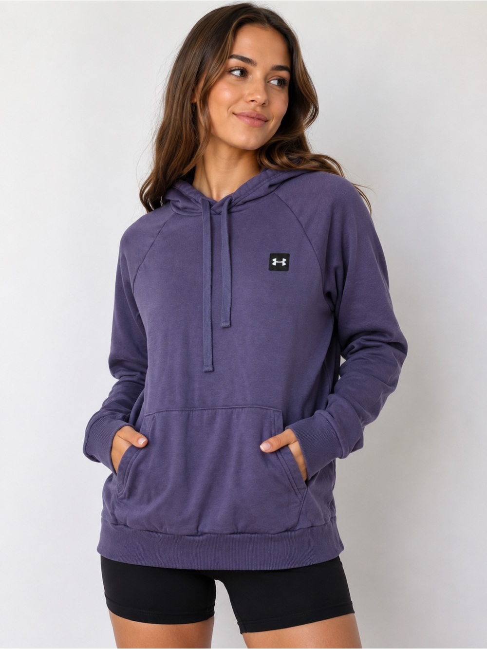 Under Armour Deep Purple Women's Pullover Hoodie Size M